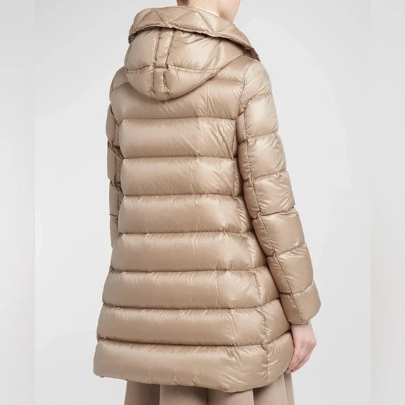 Moncler Suyen Down Quilted Nylon Hooded Parka size 3 - Picture 4 of 15